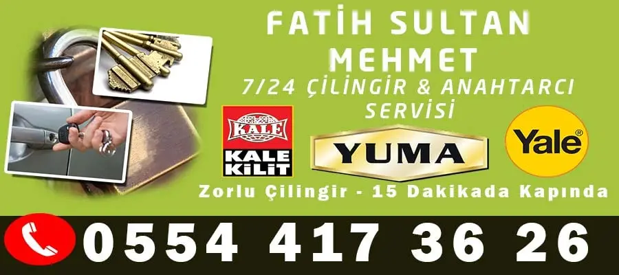 Fatih Sultan Mehmet Çilingir,Fatih Sultan Mehmet en yakın çilingir,Fatih Sultan Mehmet çilingir fiyatları